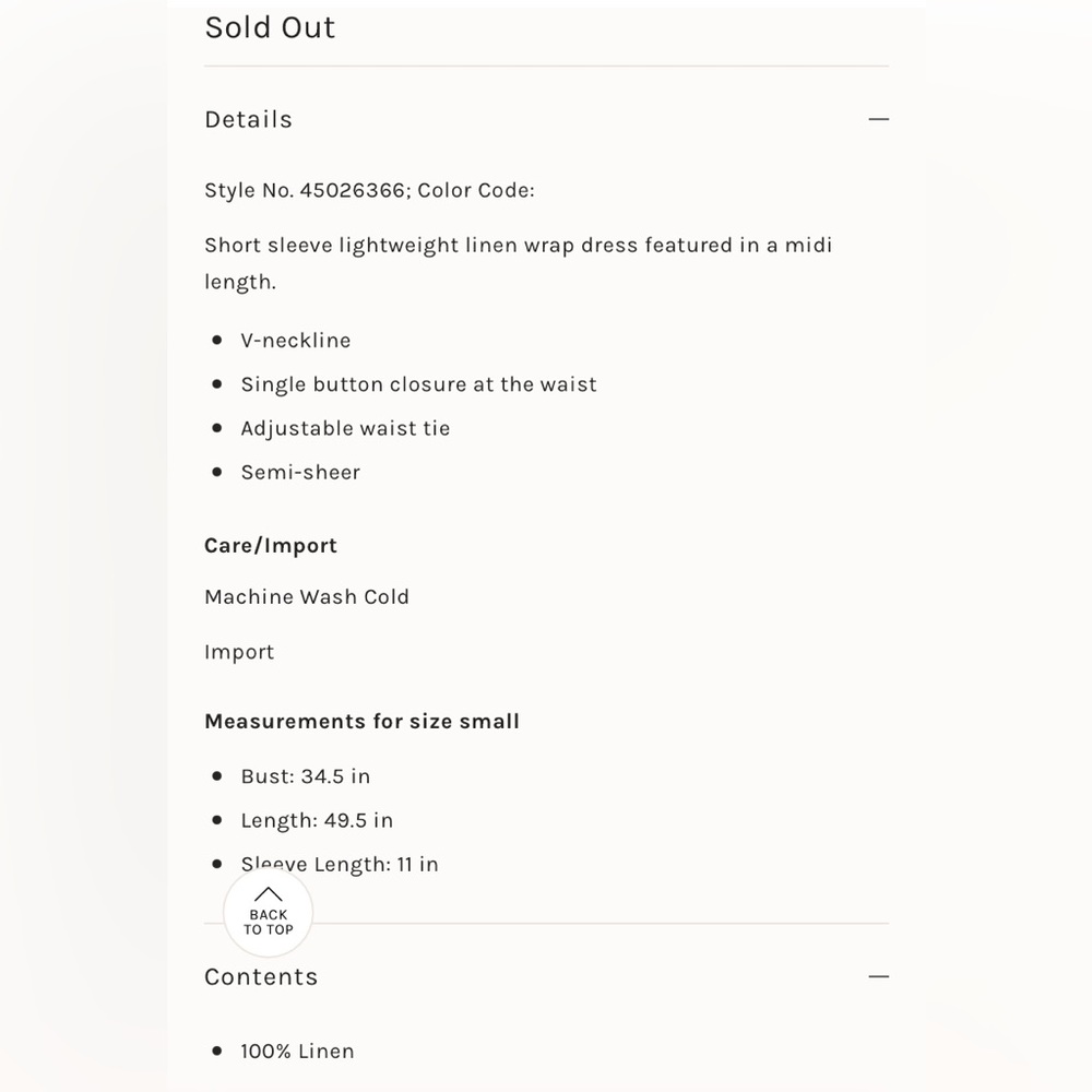 Free People Klara Wrap Midi Linen Dress - Picture 3 of 12